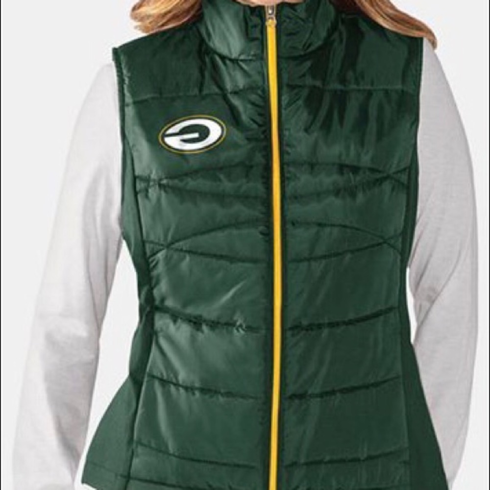 G III Sports Green Bay Packers Women’s Vest Size M